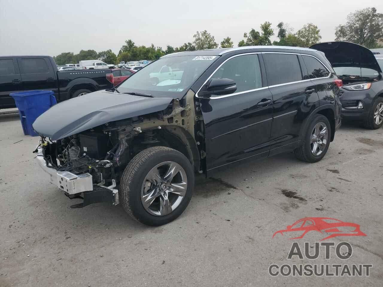 TOYOTA HIGHLANDER 2019 - 5TDDZRFH9KS701287