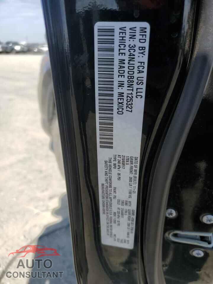 JEEP COMPASS 2022 - 3C4NJDDB8NT125327