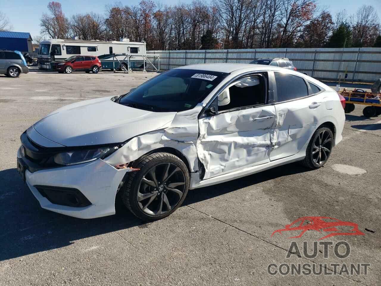 HONDA CIVIC 2019 - 2HGFC2F83KH583013