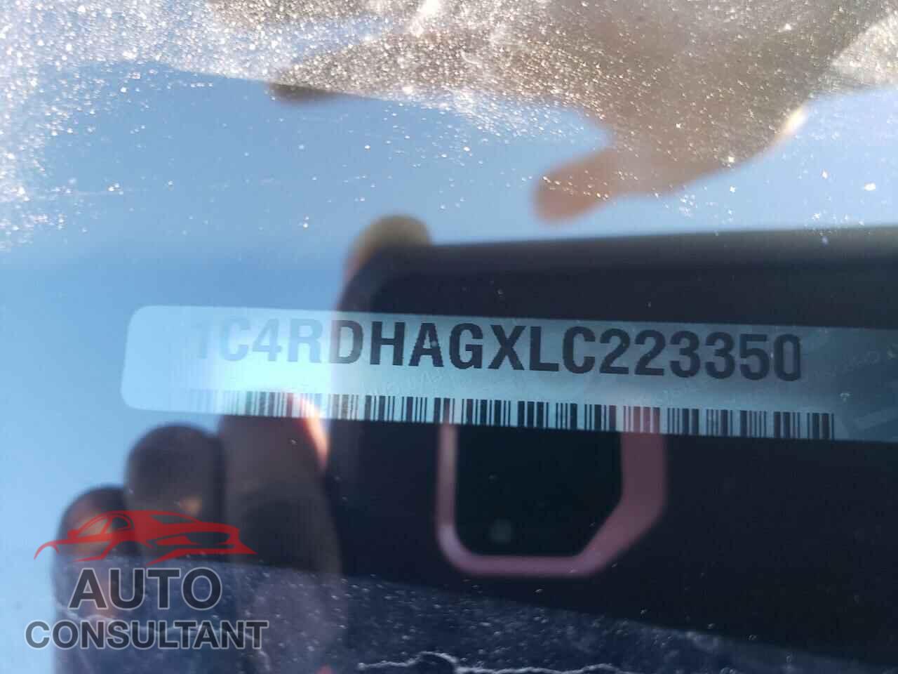 DODGE DURANGO 2020 - 1C4RDHAGXLC223350
