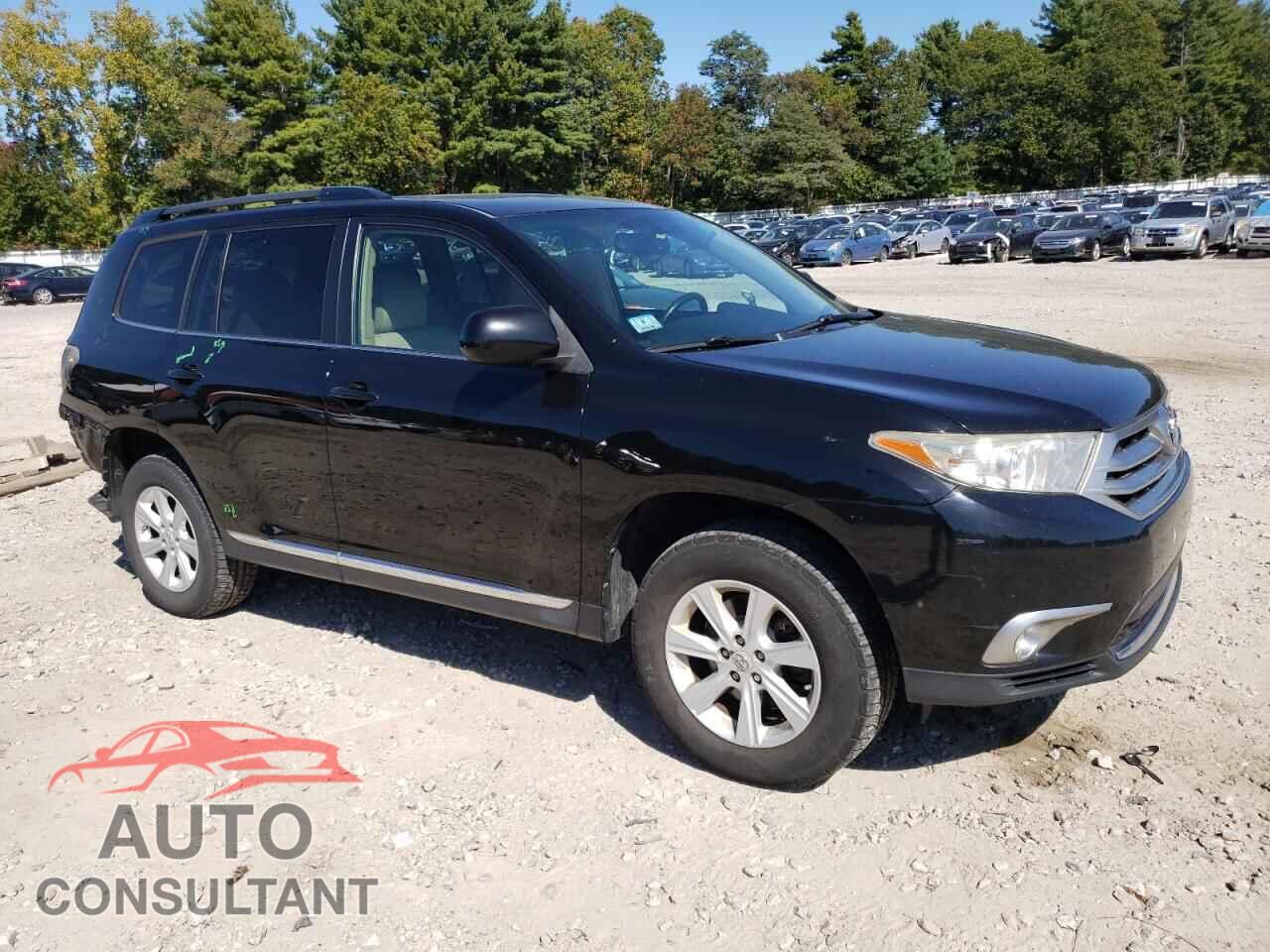 TOYOTA HIGHLANDER 2012 - 5TDBK3EH2CS154648