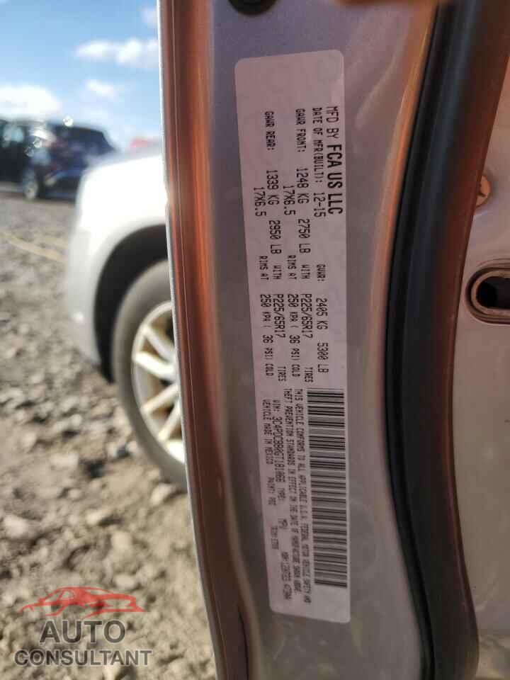 DODGE JOURNEY 2016 - 3C4PDCBB0GT181066