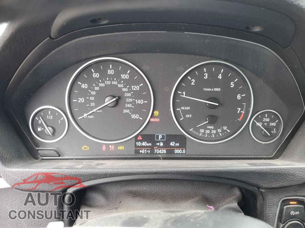 BMW 3 SERIES 2016 - WBA8E5G59GNU21566