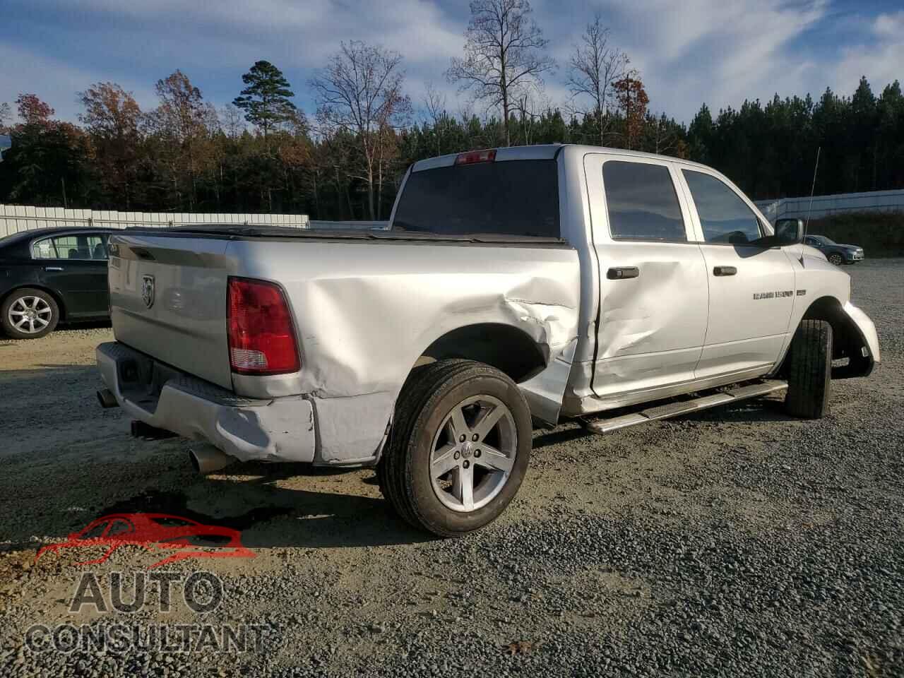 DODGE RAM 1500 2012 - 1C6RD6KT8CS141453