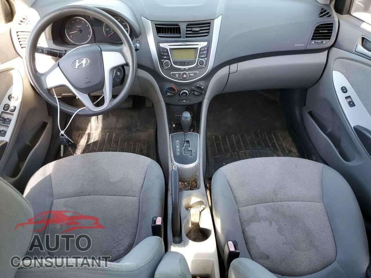 HYUNDAI ACCENT 2013 - KMHCT4AE8DU344983