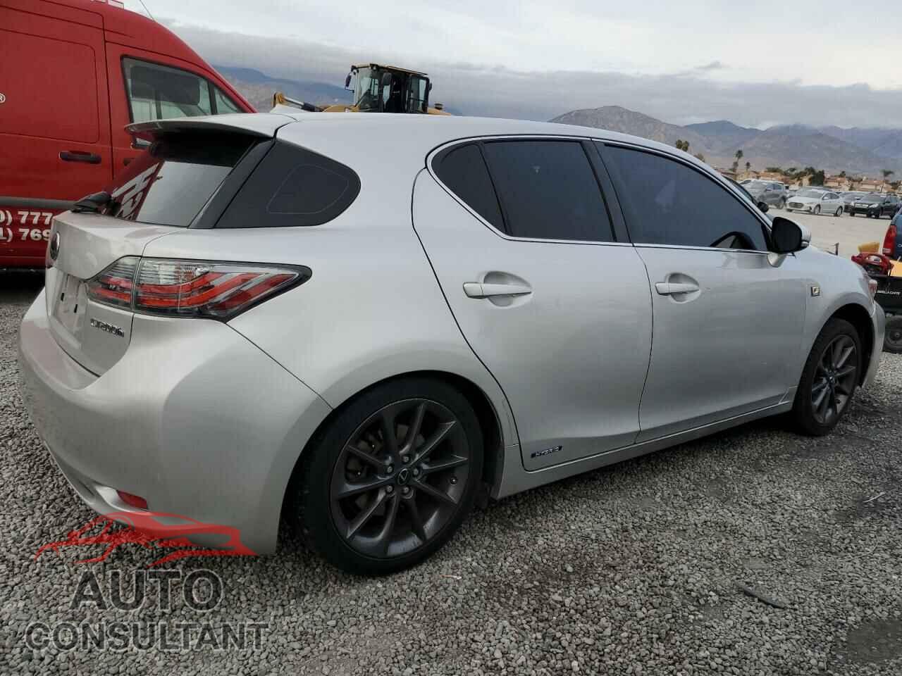 LEXUS CT 200 2012 - JTHKD5BH7C2080384