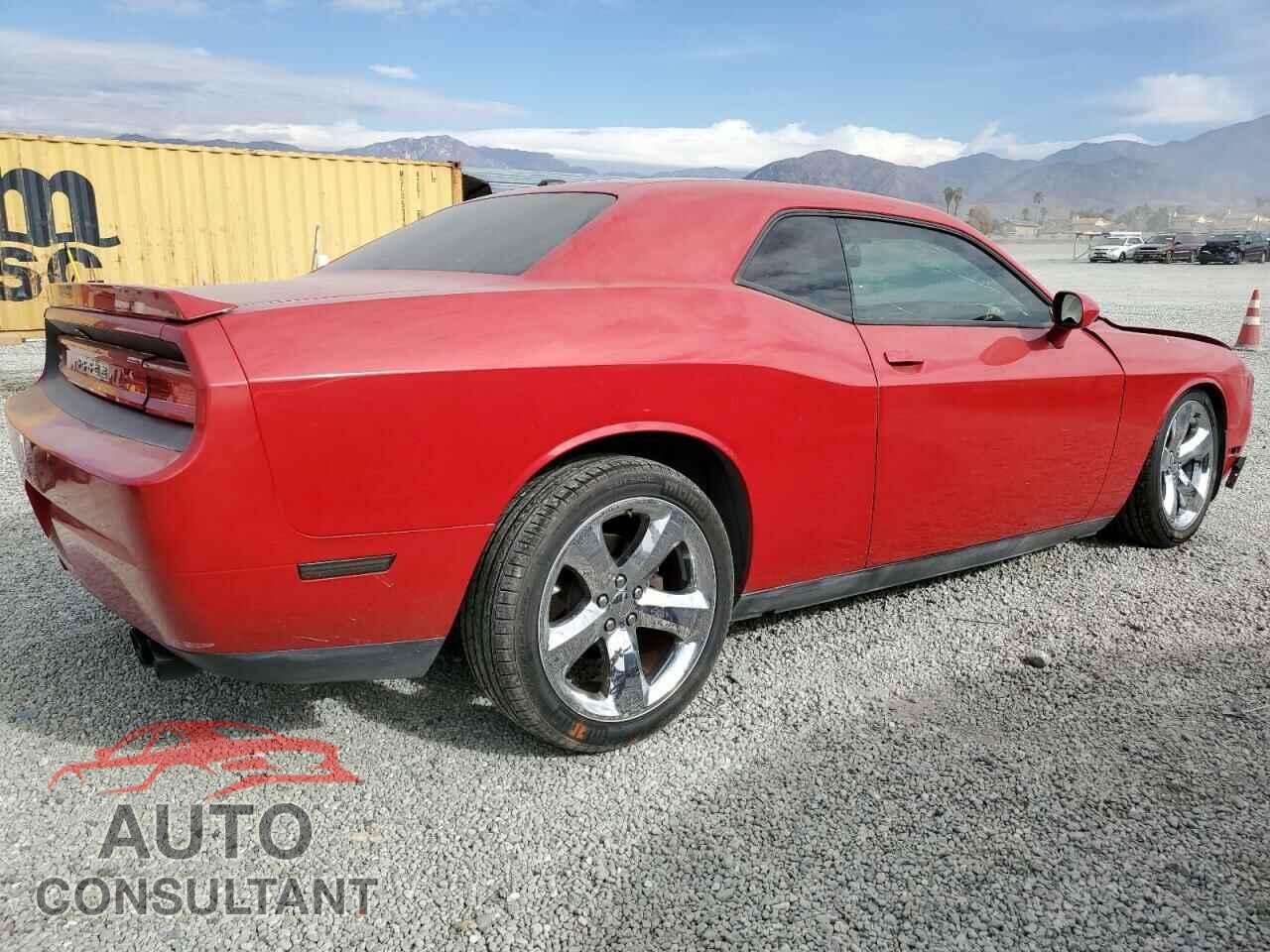 DODGE CHALLENGER 2012 - 2C3CDYAG8CH239926