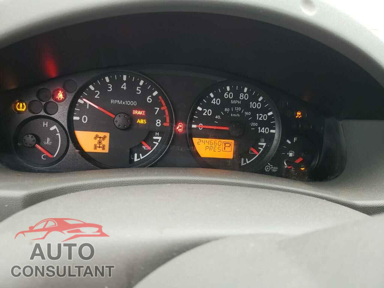 NISSAN FRONTIER 2012 - 1N6AD0EV5CC403887