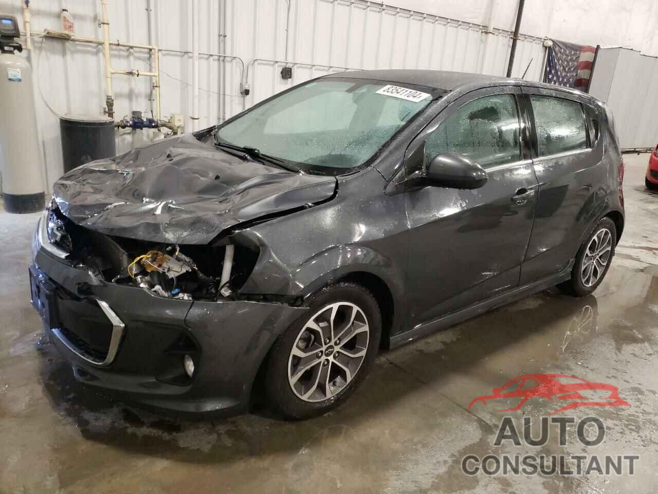 CHEVROLET SONIC 2019 - 1G1JD6SB4K4114114