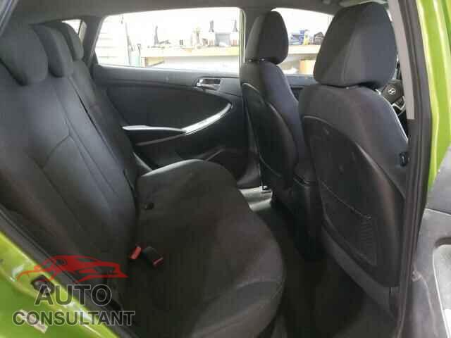 HYUNDAI ACCENT 2012 - KMHCU5AE6CU020089
