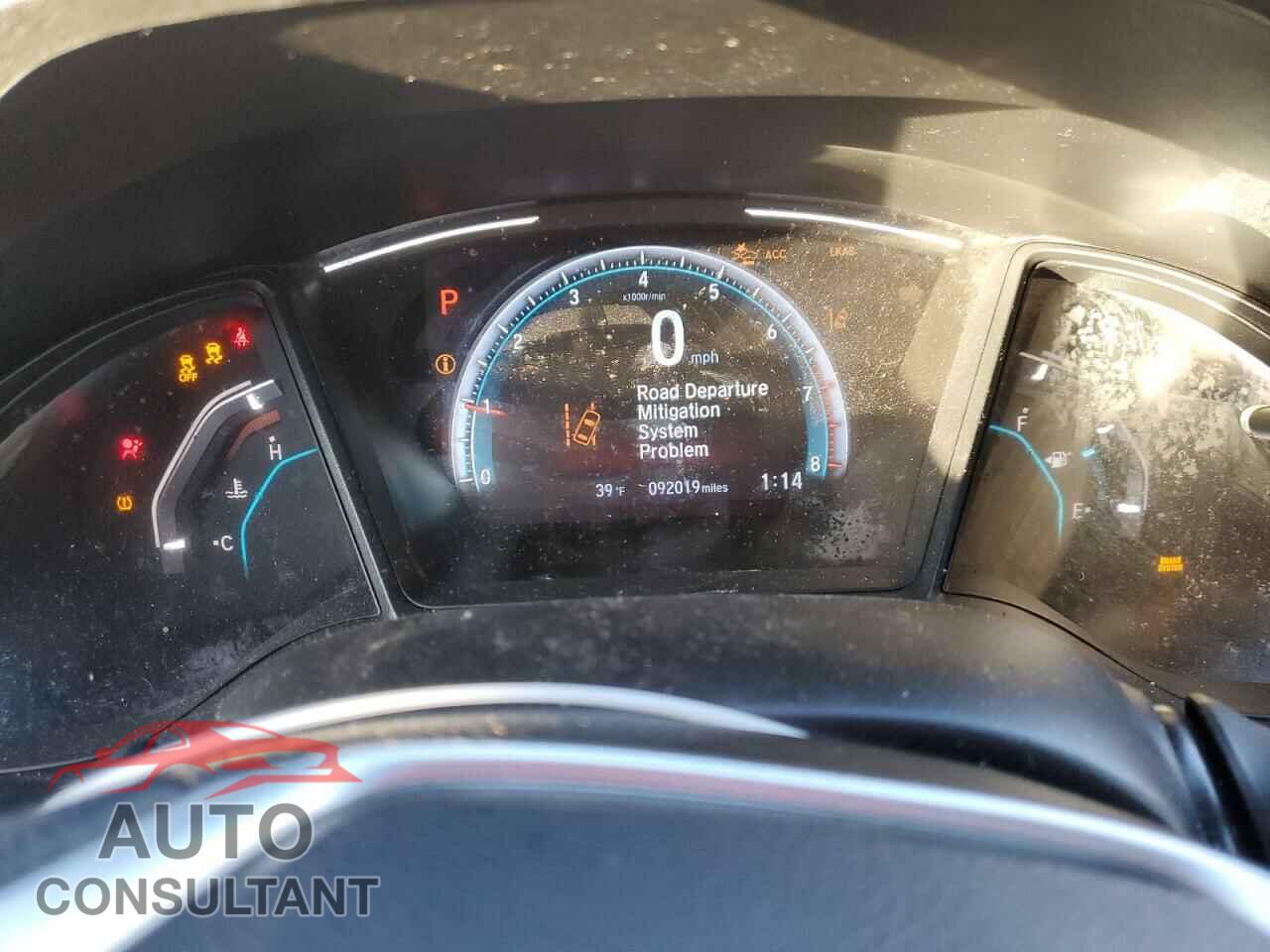 HONDA CIVIC 2019 - 2HGFC2F64KH585237