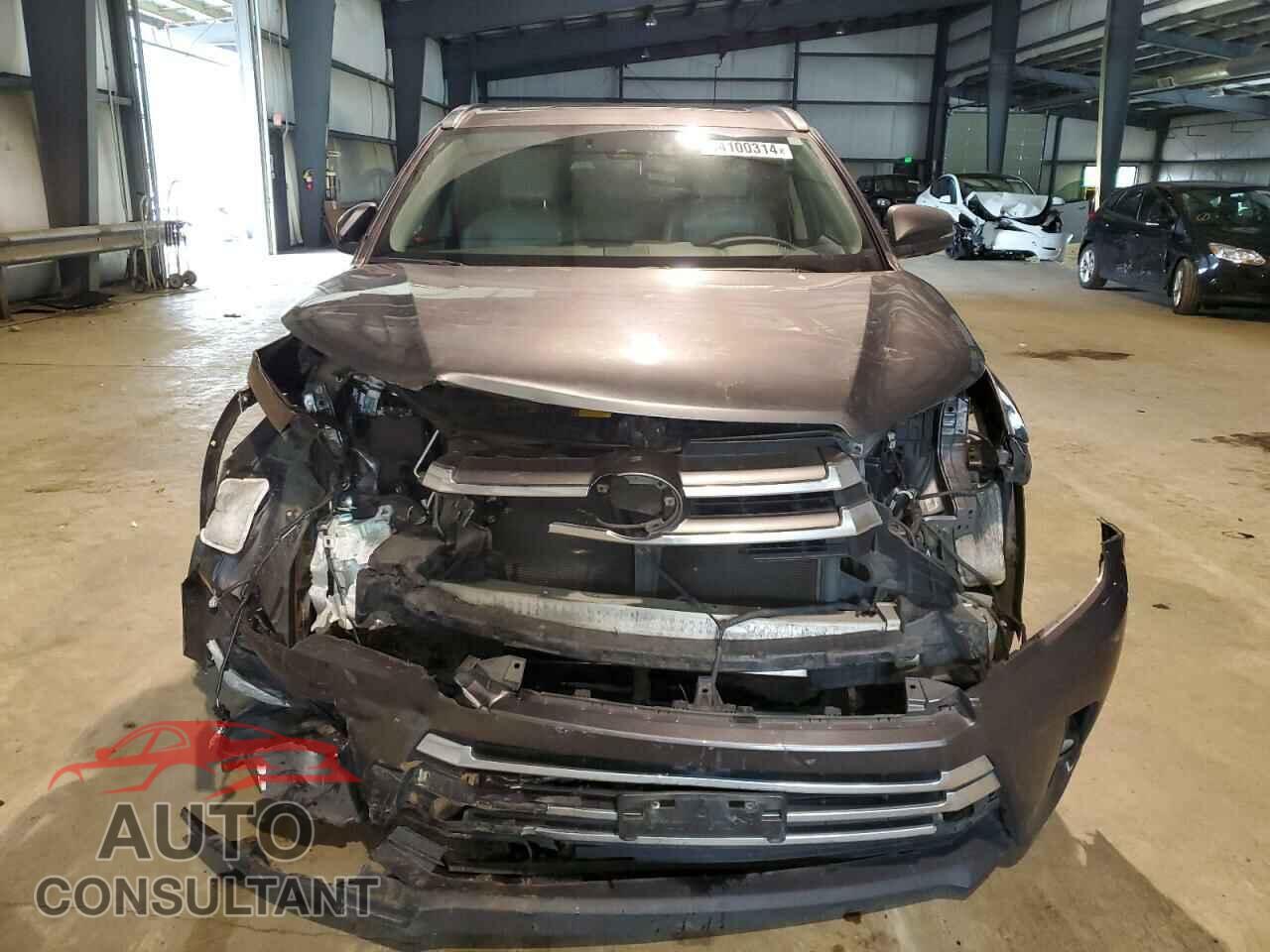 TOYOTA HIGHLANDER 2017 - 5TDDZRFH8HS438105