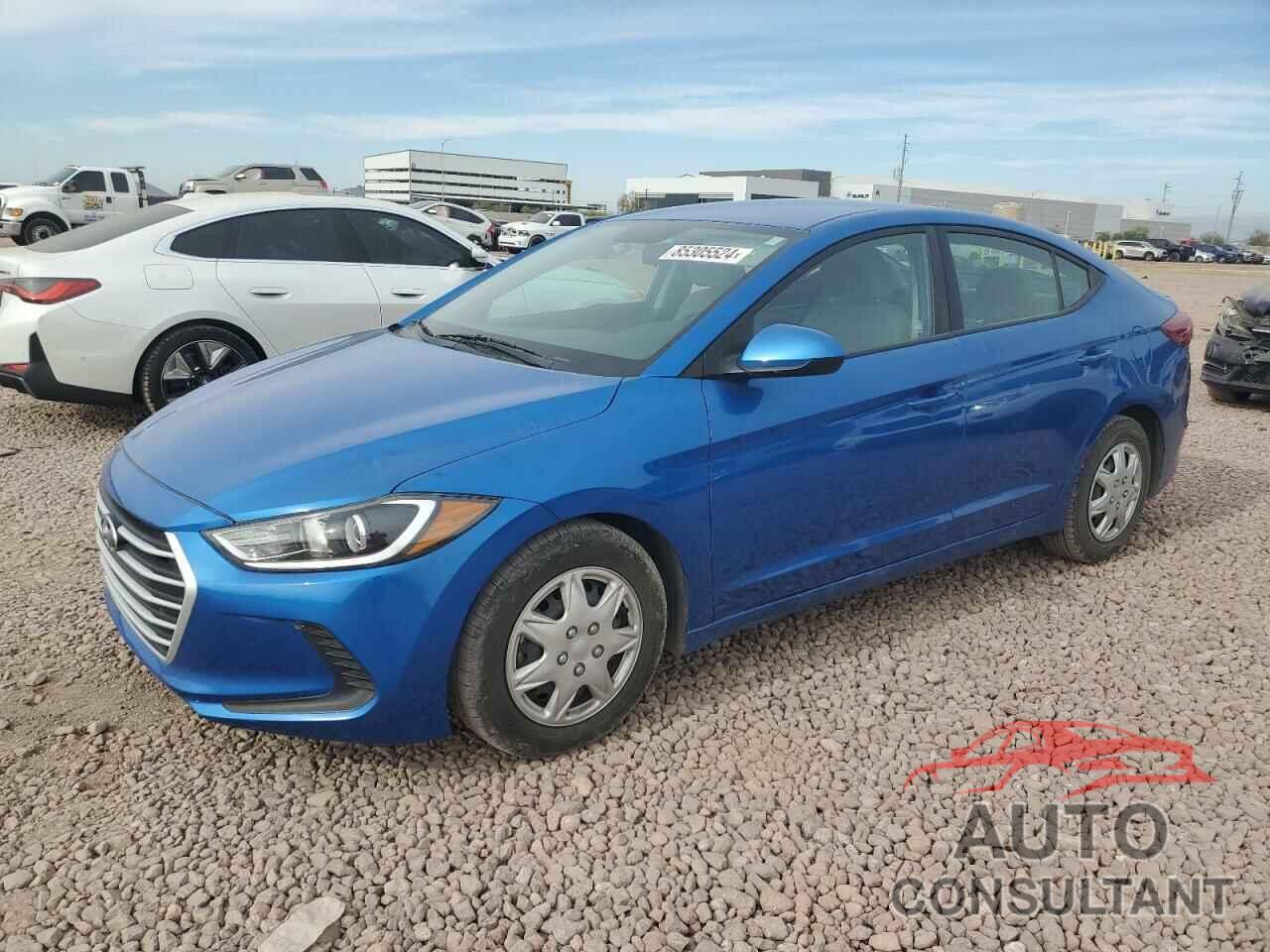 HYUNDAI ELANTRA 2017 - KMHD74LF8HU089966