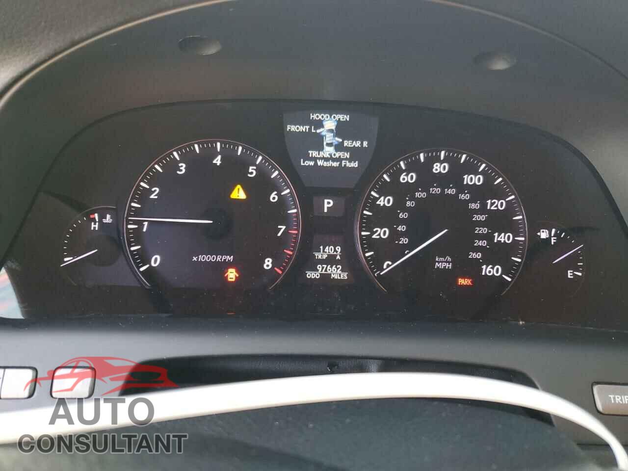 LEXUS LS460 2011 - JTHBL5EF2B5103449