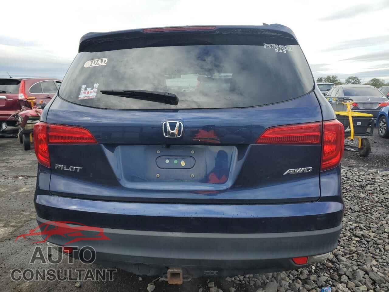 HONDA PILOT 2017 - 5FNYF6H52HB032708