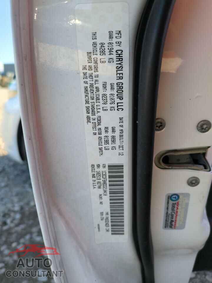 DODGE DART 2013 - 1C3CDFBA8DD210410