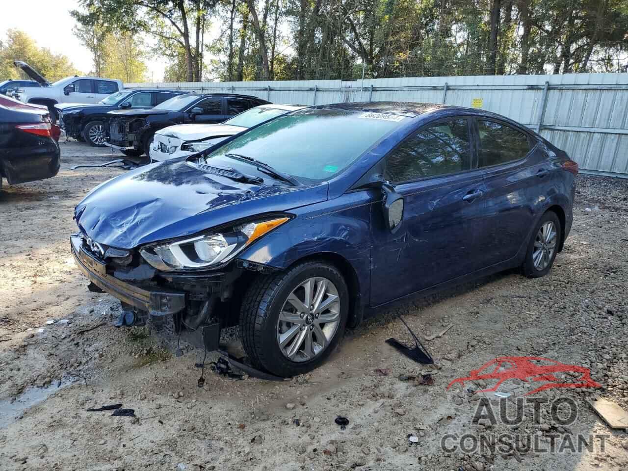 HYUNDAI ELANTRA 2015 - 5NPDH4AE7FH612364