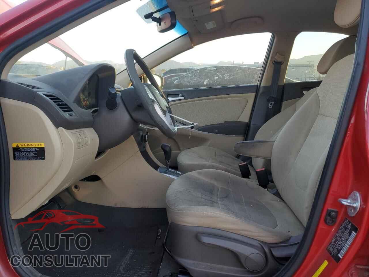 HYUNDAI ACCENT 2013 - KMHCT4AE4DU560068