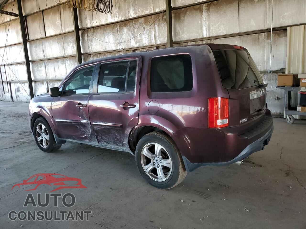 HONDA PILOT 2012 - 5FNYF3H50CB010438