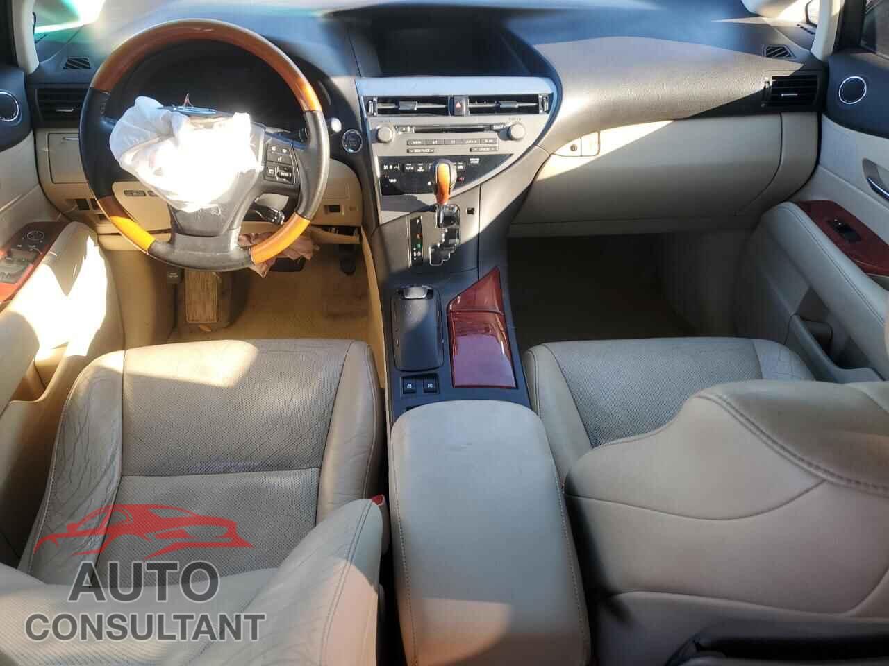 LEXUS RX350 2012 - 2T2BK1BA8CC134825