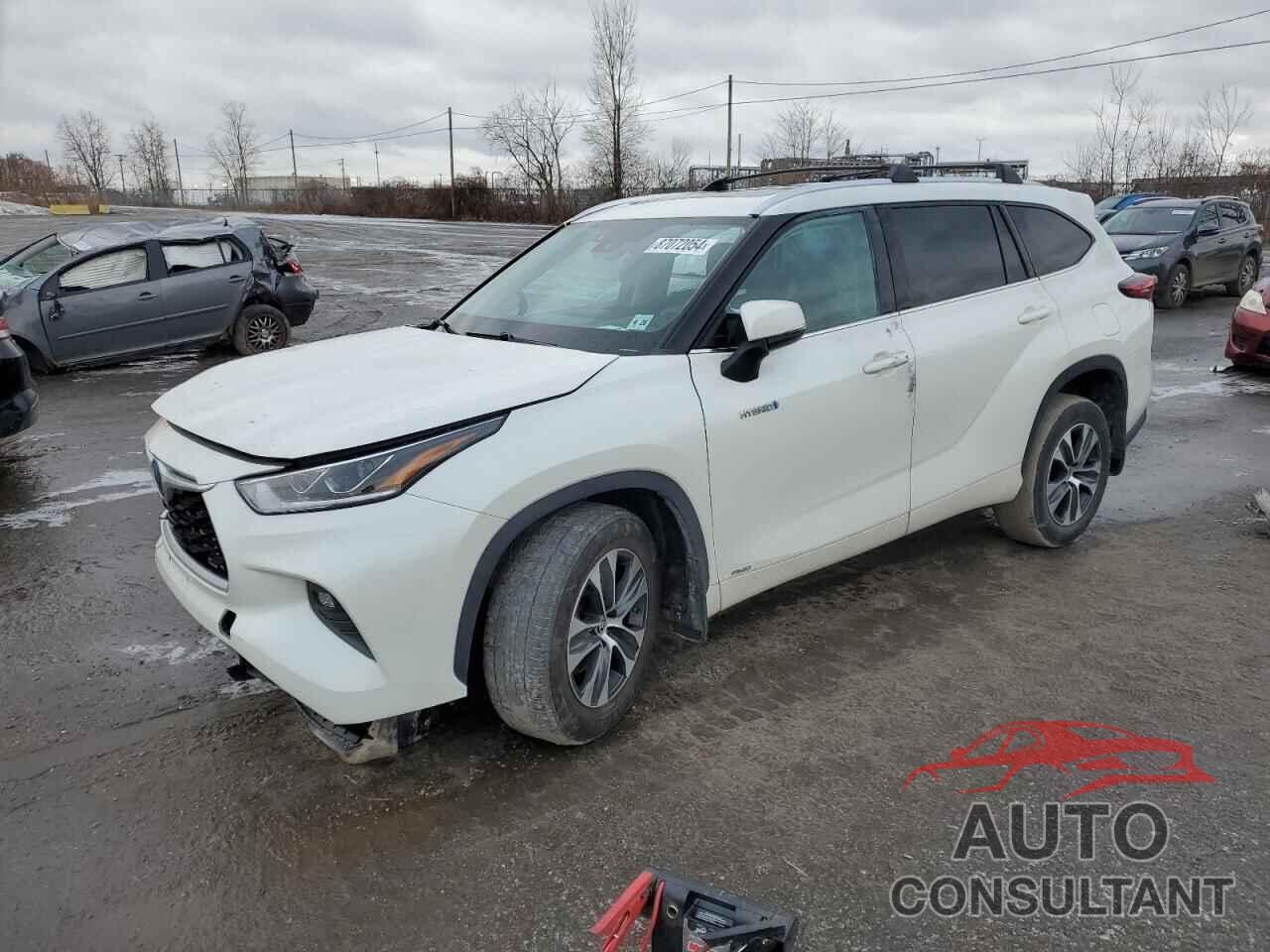 TOYOTA HIGHLANDER 2021 - 5TDGBRCH2MS526289