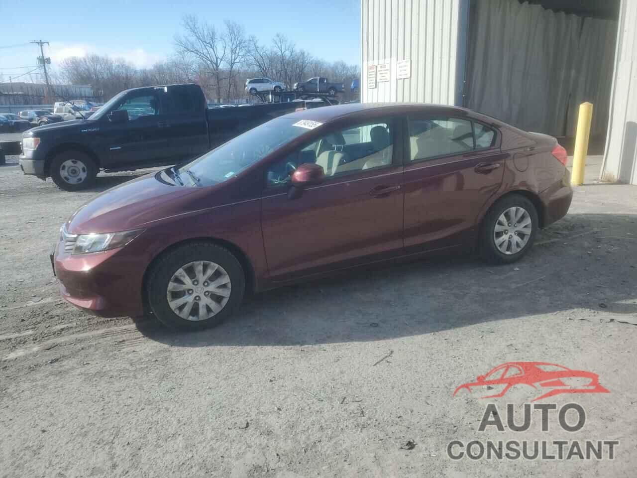 HONDA CIVIC 2012 - 2HGFB2F51CH543507