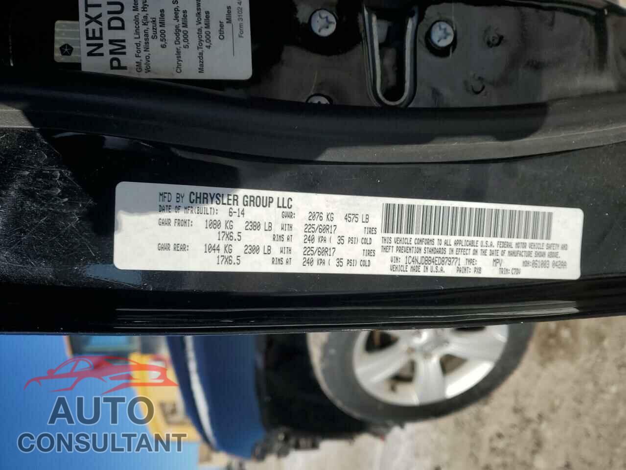 JEEP COMPASS 2014 - 1C4NJDBB4ED879771