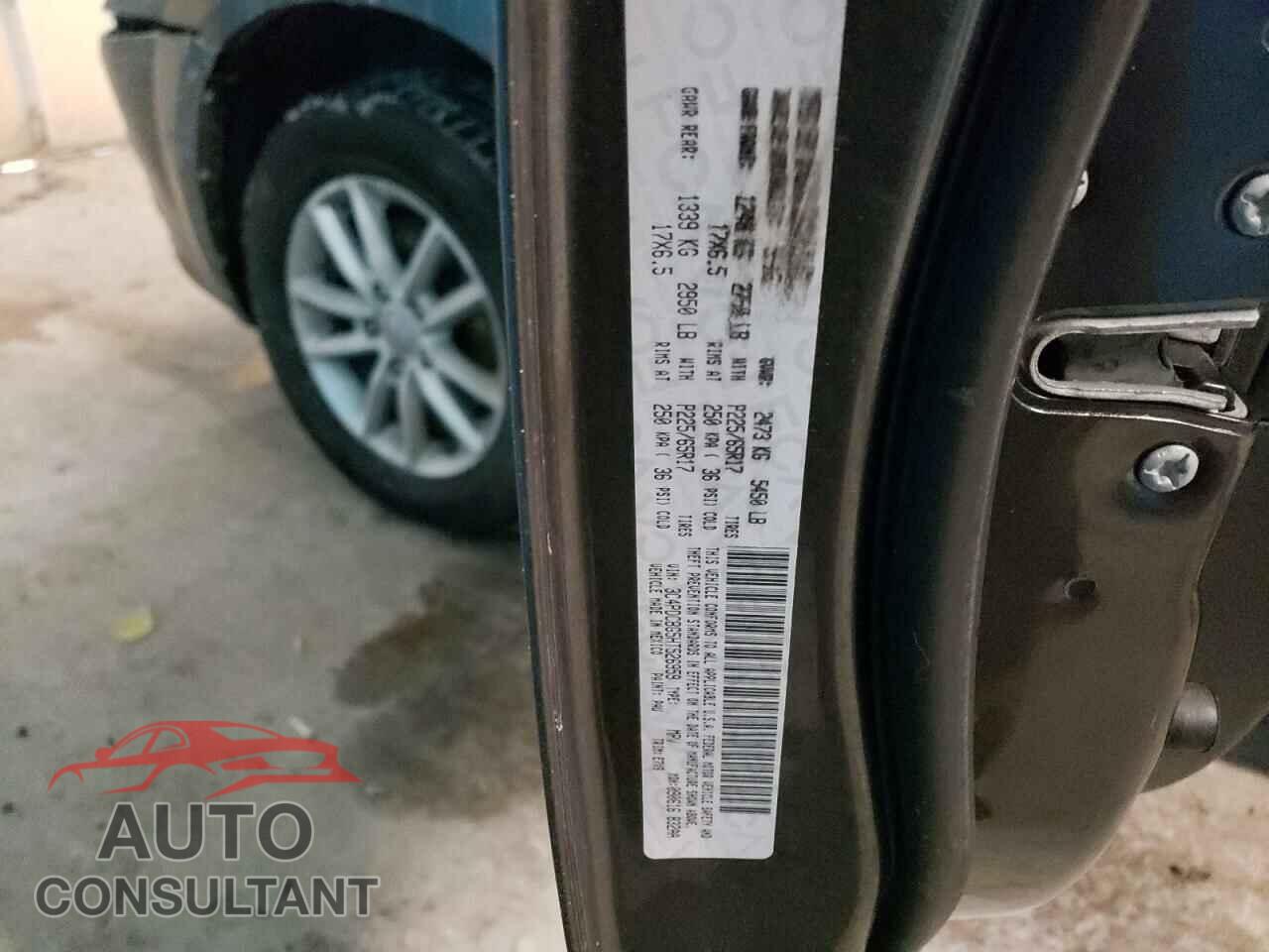 DODGE JOURNEY 2017 - 3C4PDCBG5HT526959