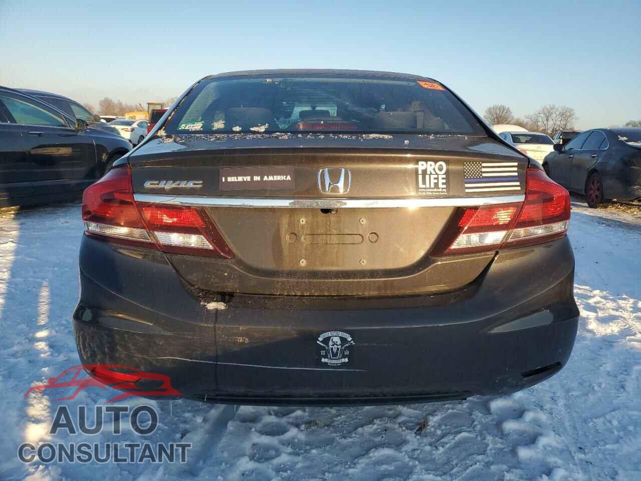 HONDA CIVIC 2013 - 19XFB2F84DE202446