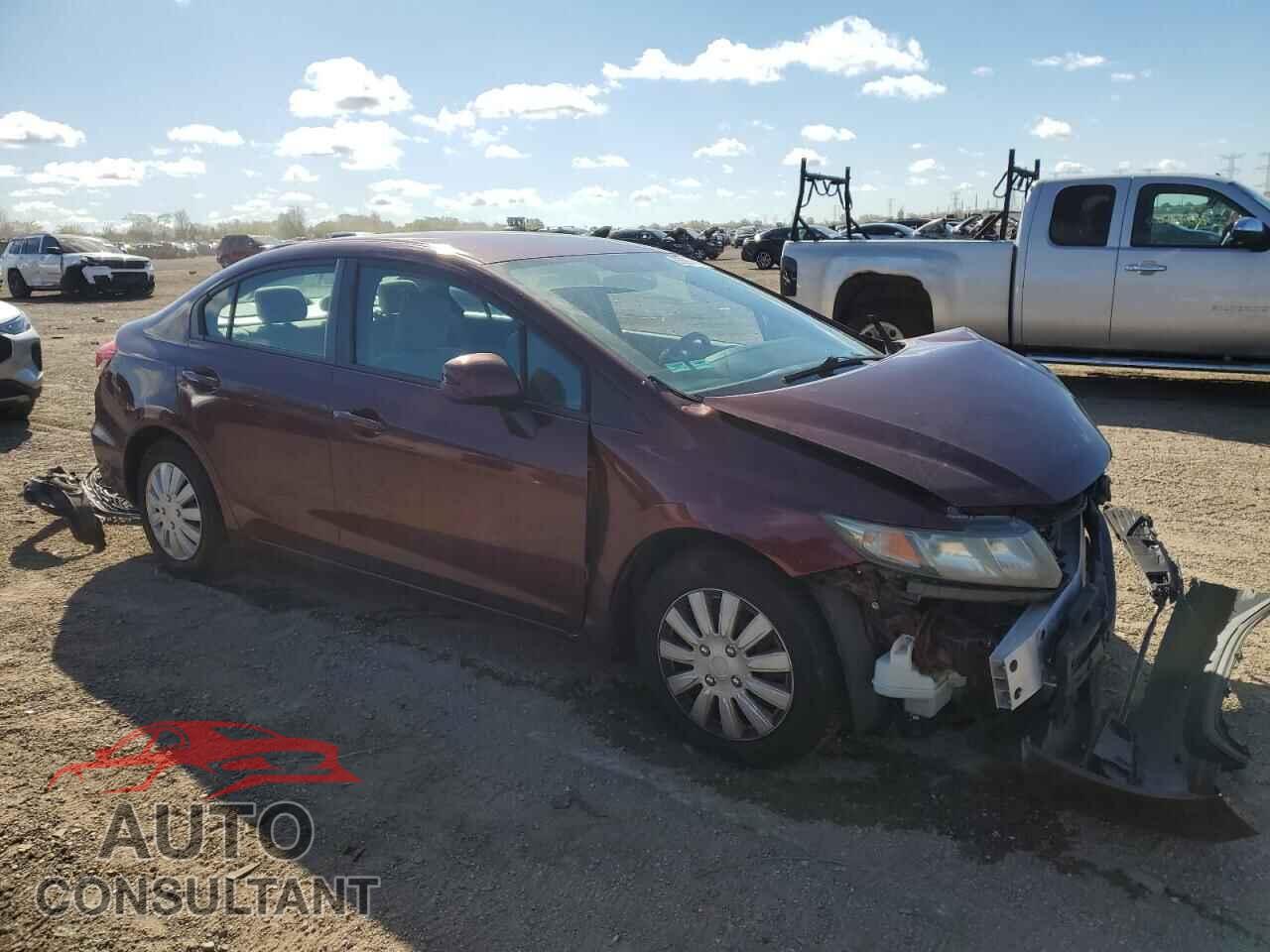 HONDA CIVIC 2013 - 2HGFB2F50DH536730