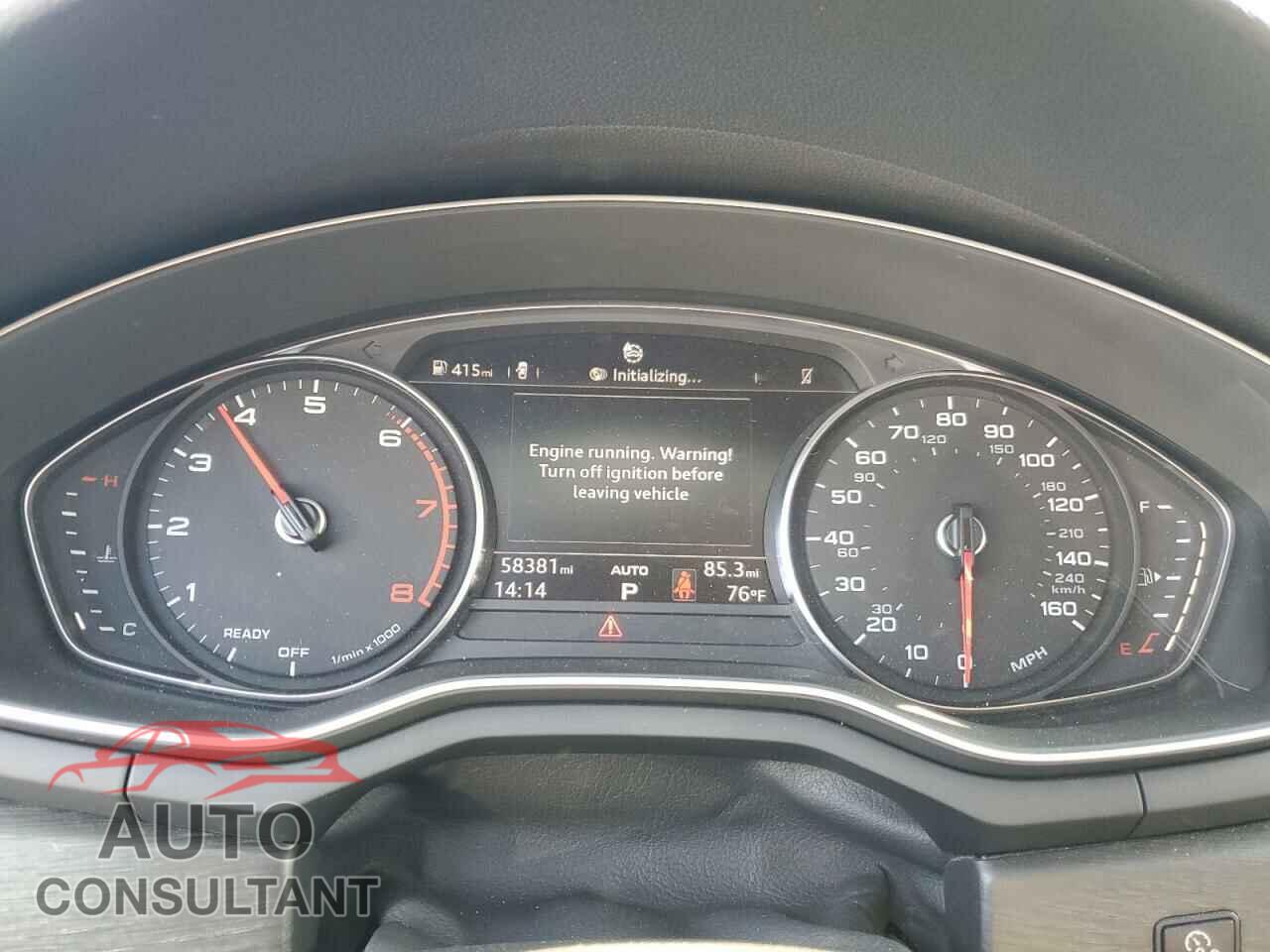 AUDI A4 2019 - WAUGMAF45KN013400