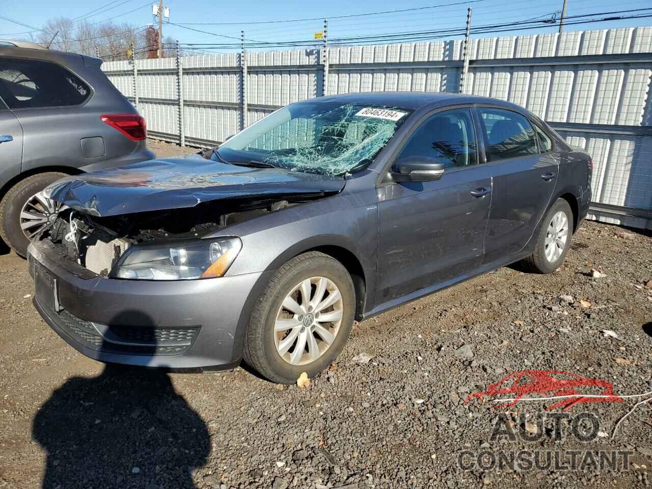 VOLKSWAGEN PASSAT 2013 - 1VWAP7A34DC135453