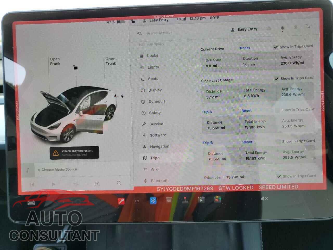 TESLA MODEL Y 2021 - 5YJYGDED9MF163299