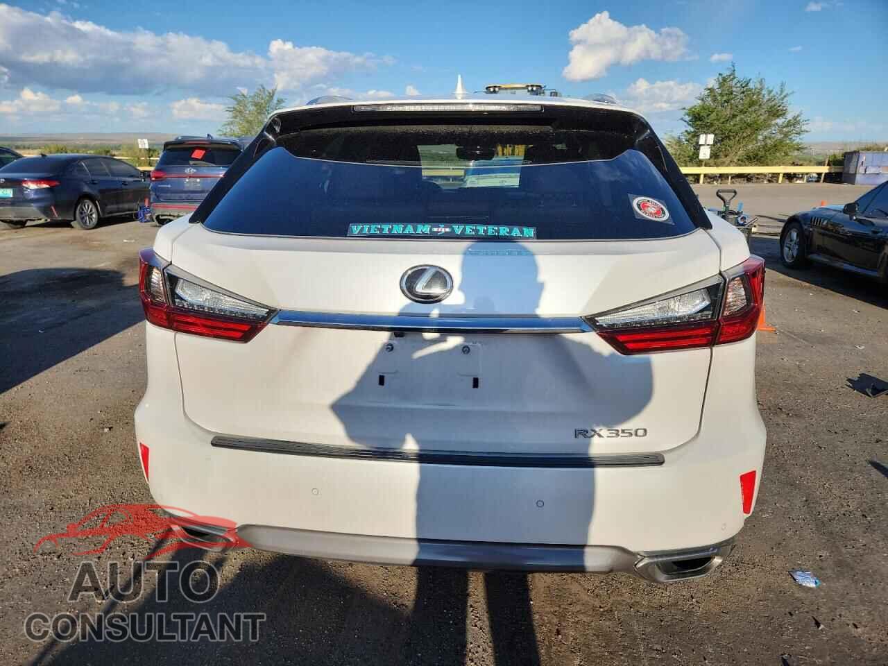 LEXUS RX350 2016 - 2T2ZZMCA4GC003696