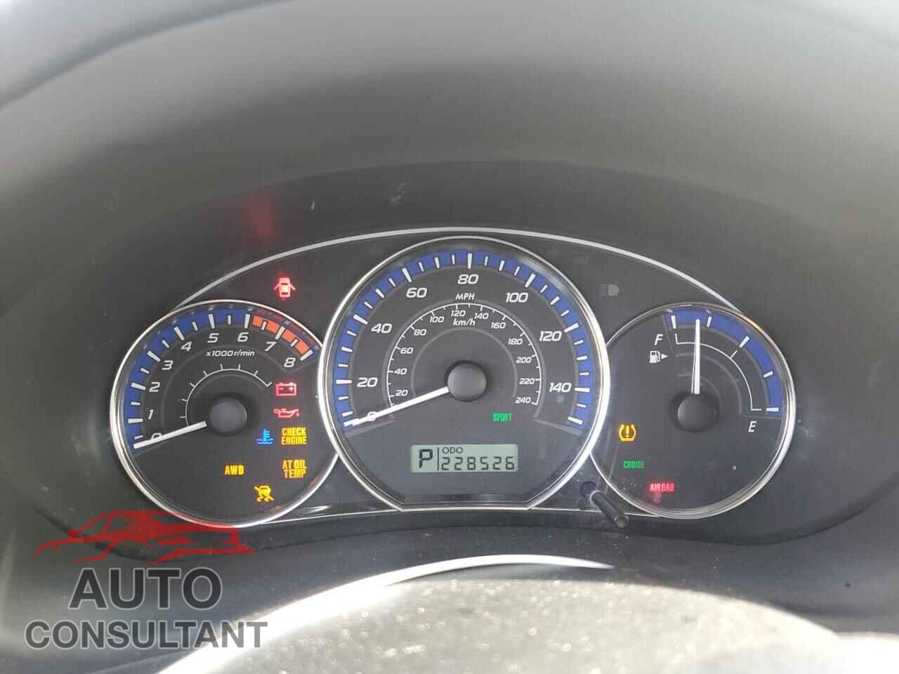 SUBARU FORESTER 2010 - JF2SH6ACXAH736624