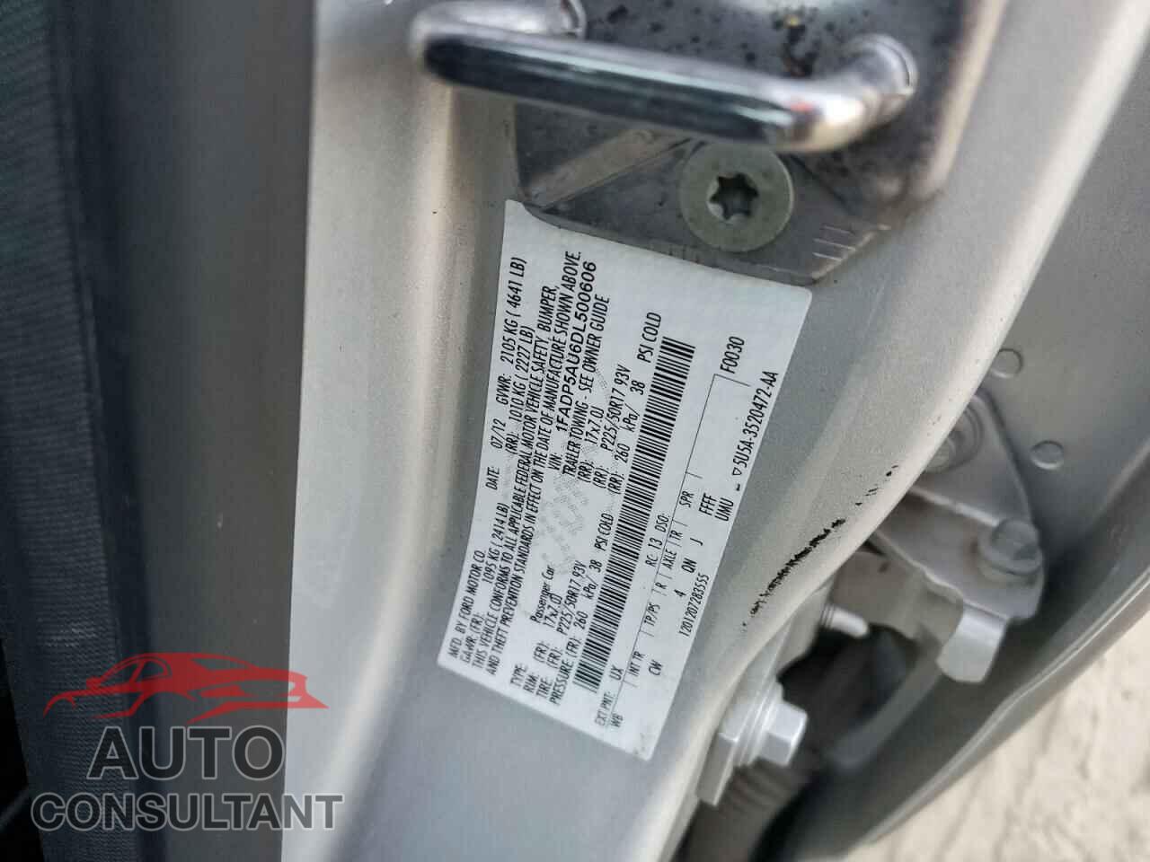 FORD CMAX 2013 - 1FADP5AU6DL500606