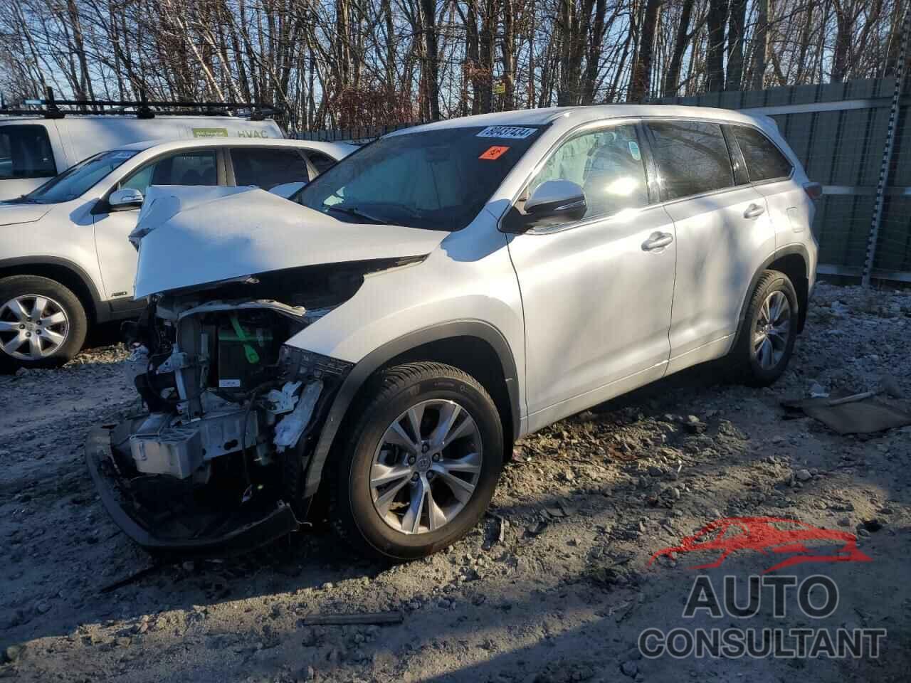 TOYOTA HIGHLANDER 2015 - 5TDBKRFHXFS157092