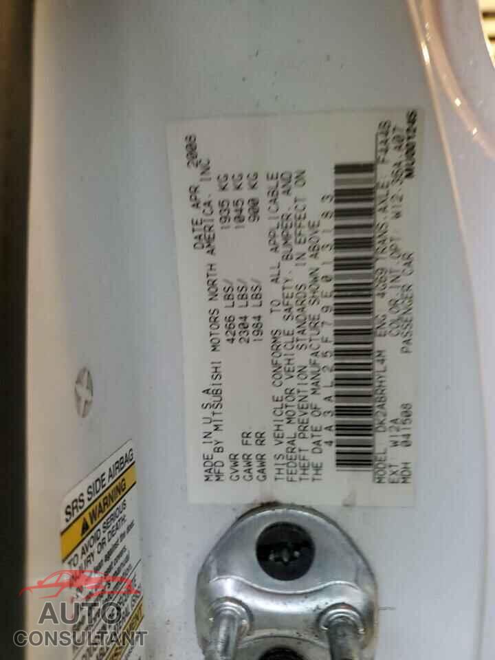 MITSUBISHI ECLIPSE 2009 - 4A3AL25F79E013183