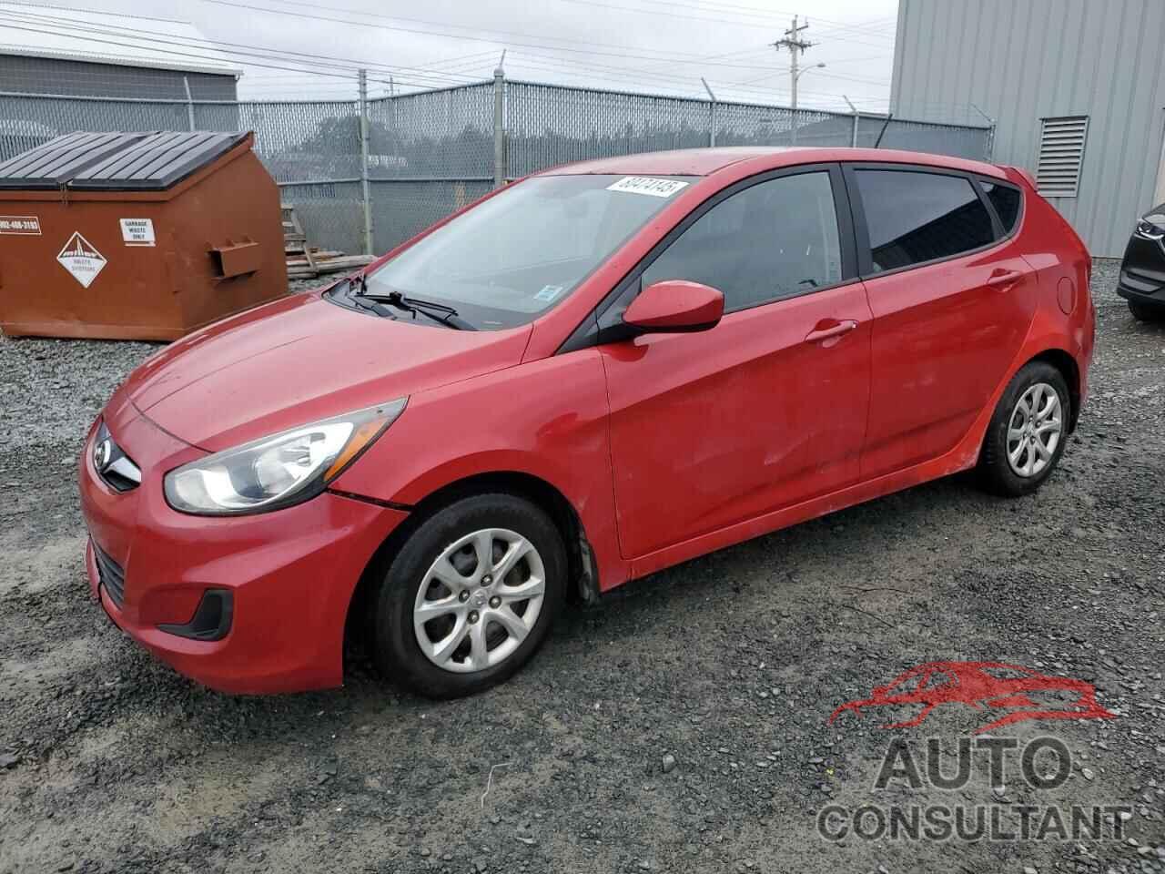 HYUNDAI ACCENT 2013 - KMHCT5AE8DU088947