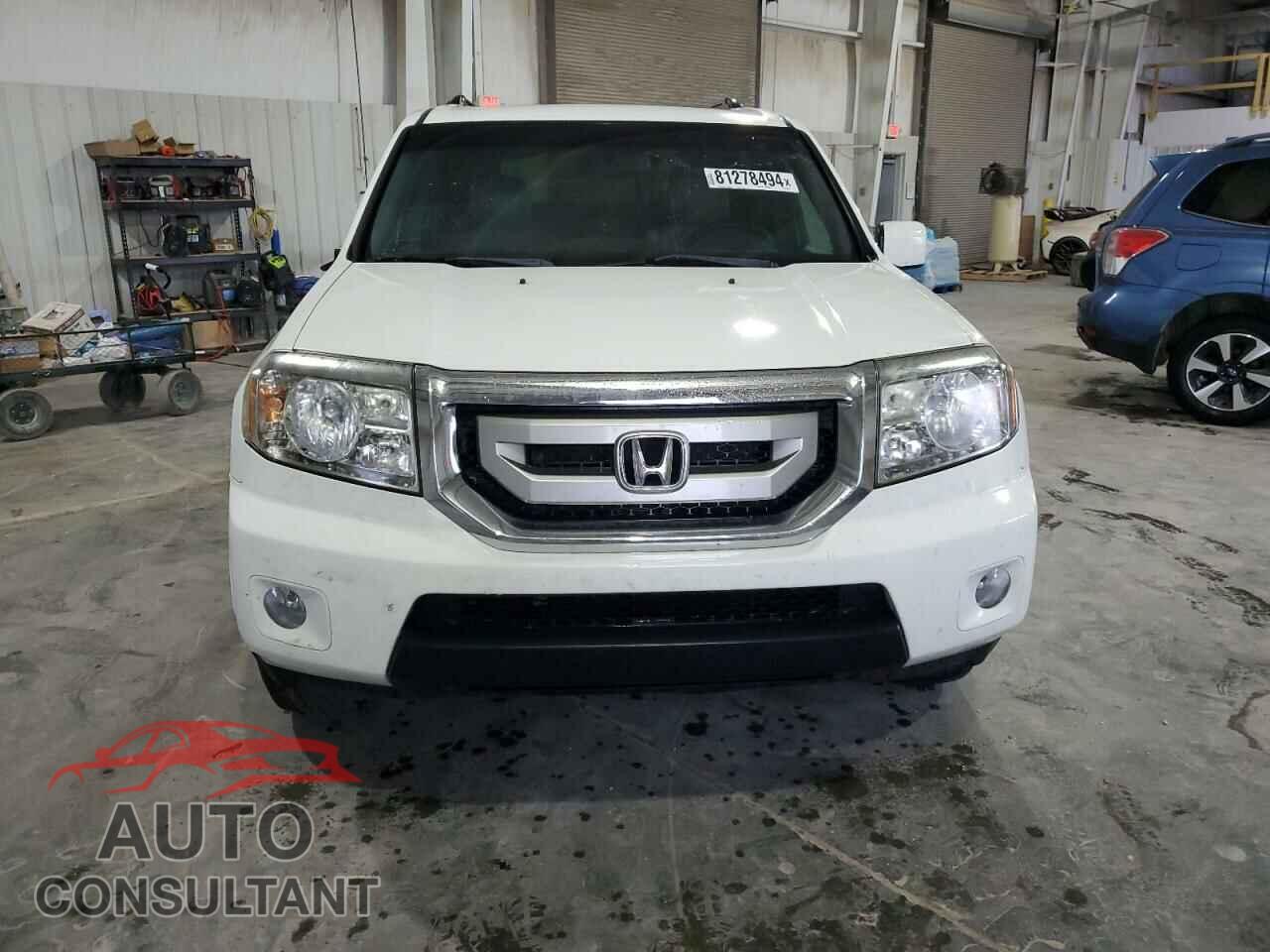HONDA PILOT 2011 - 5FNYF3H54BB025524