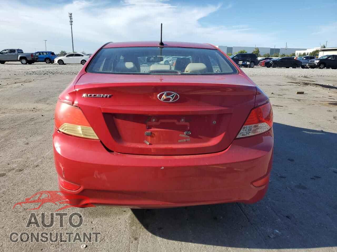 HYUNDAI ACCENT 2012 - KMHCT4AEXCU065310