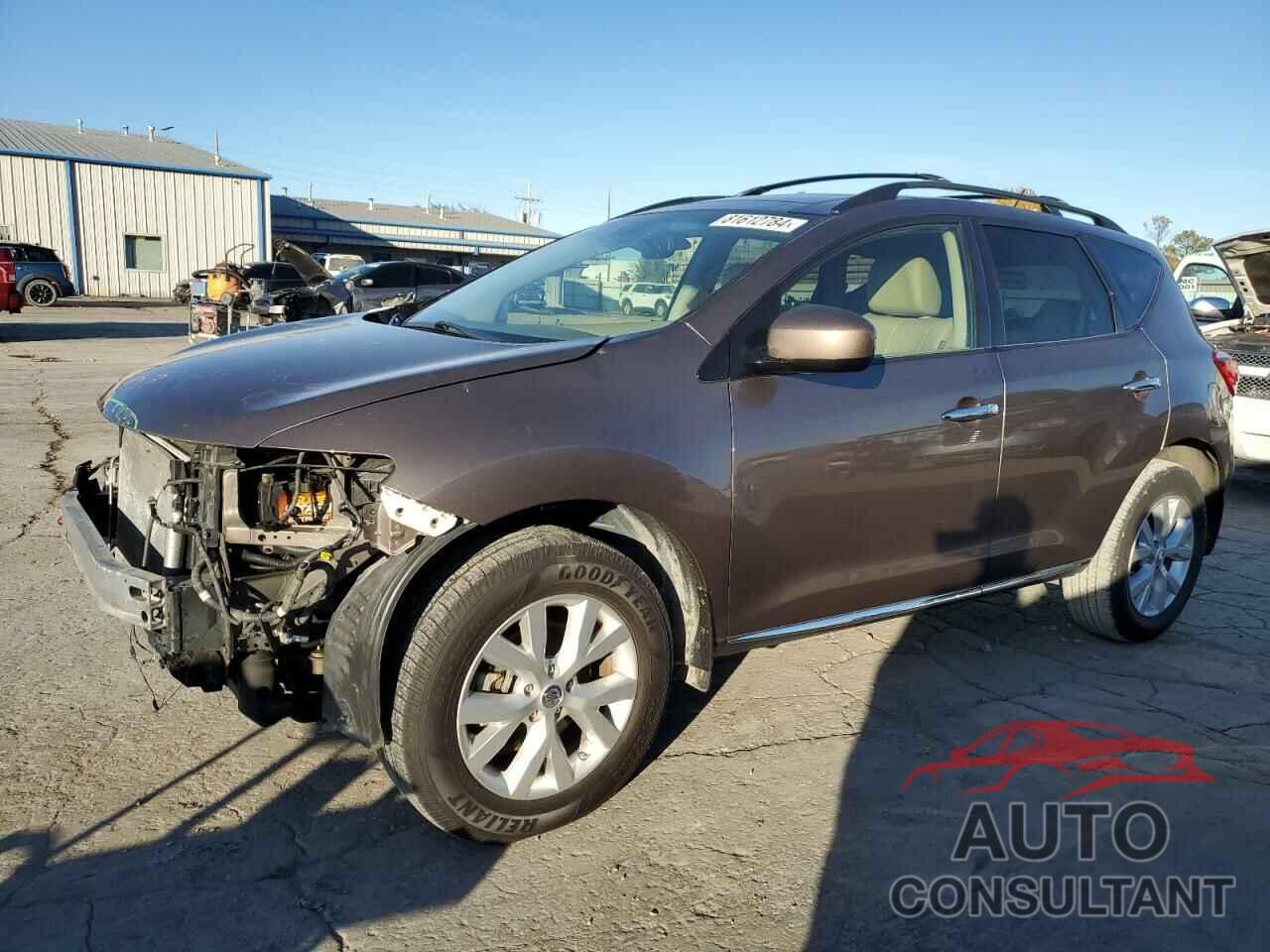 NISSAN MURANO 2013 - JN8AZ1MU5DW206578