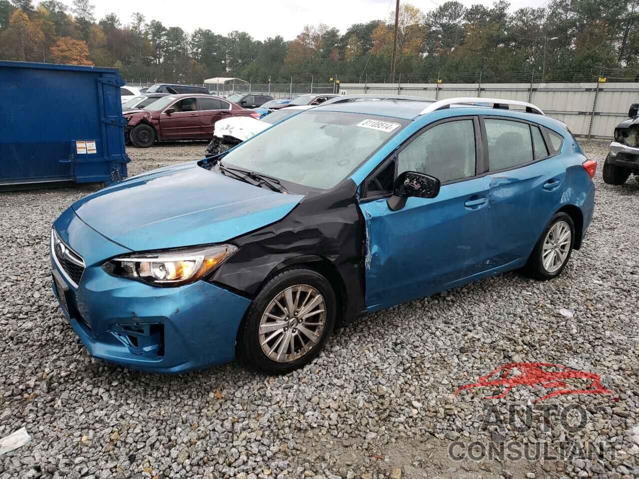 SUBARU IMPREZA 2017 - 4S3GTAB67H3700928
