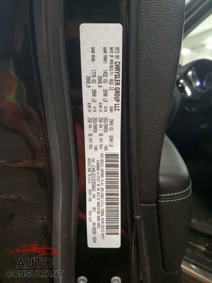 DODGE DURANGO 2013 - 1C4RDJEG1DC559603