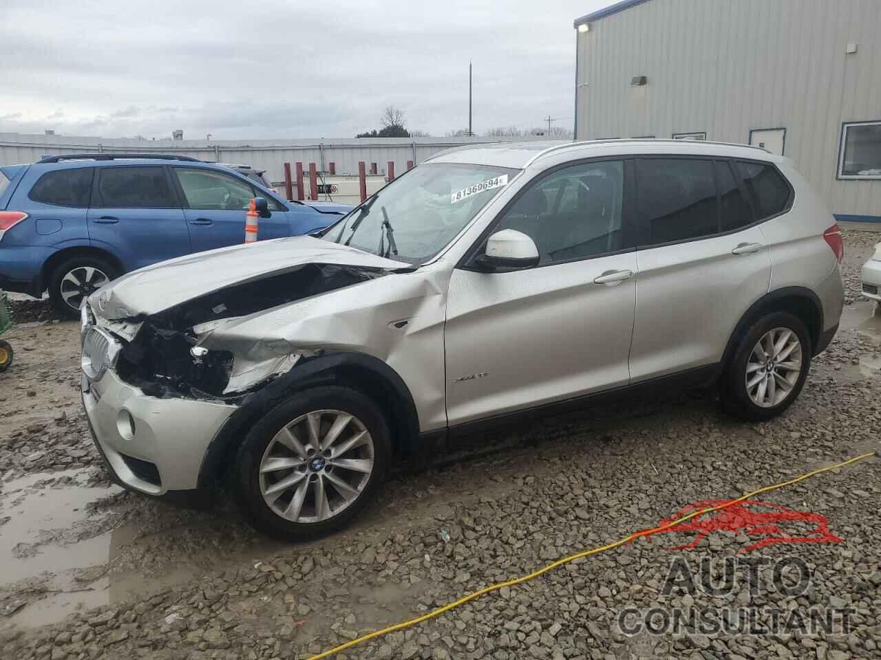 BMW X3 2017 - 5UXWX9C35H0W66653