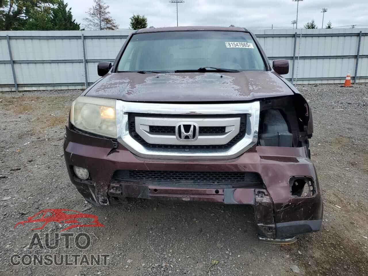 HONDA PILOT 2010 - 5FNYF4H5XAB009137