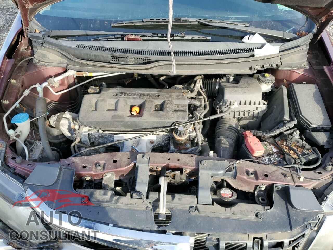 HONDA CIVIC 2012 - 19XFB2F56CE322818