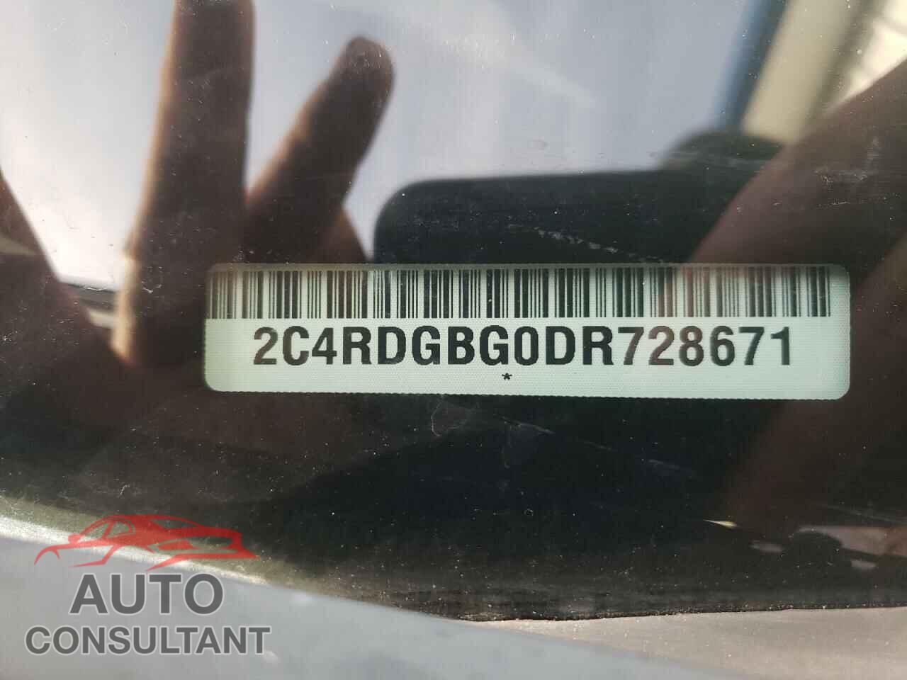 DODGE CARAVAN 2013 - 2C4RDGBG0DR728671