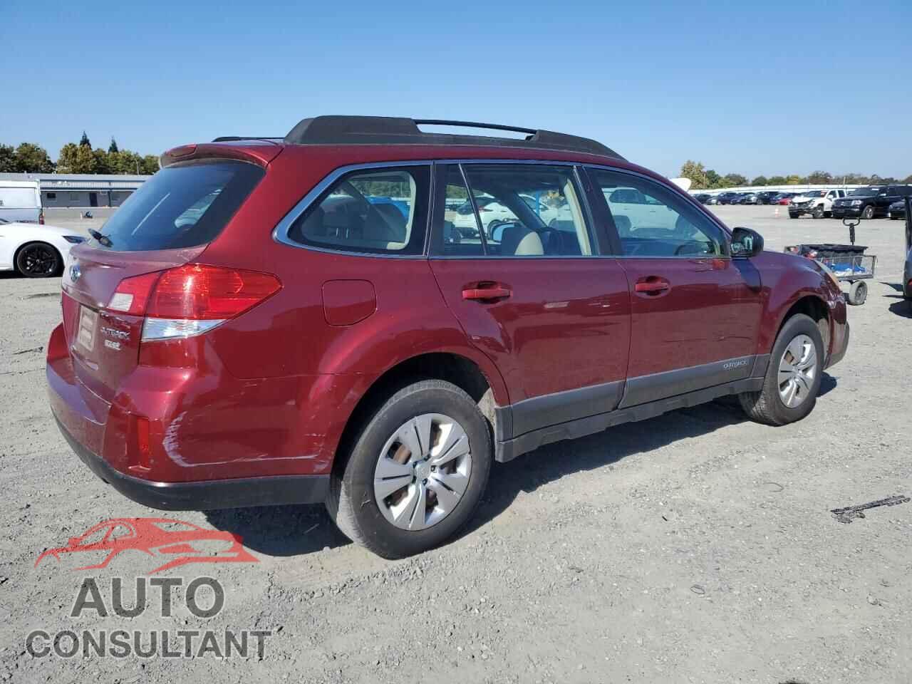 SUBARU OUTBACK 2013 - 4S4BRBAC0D3273166