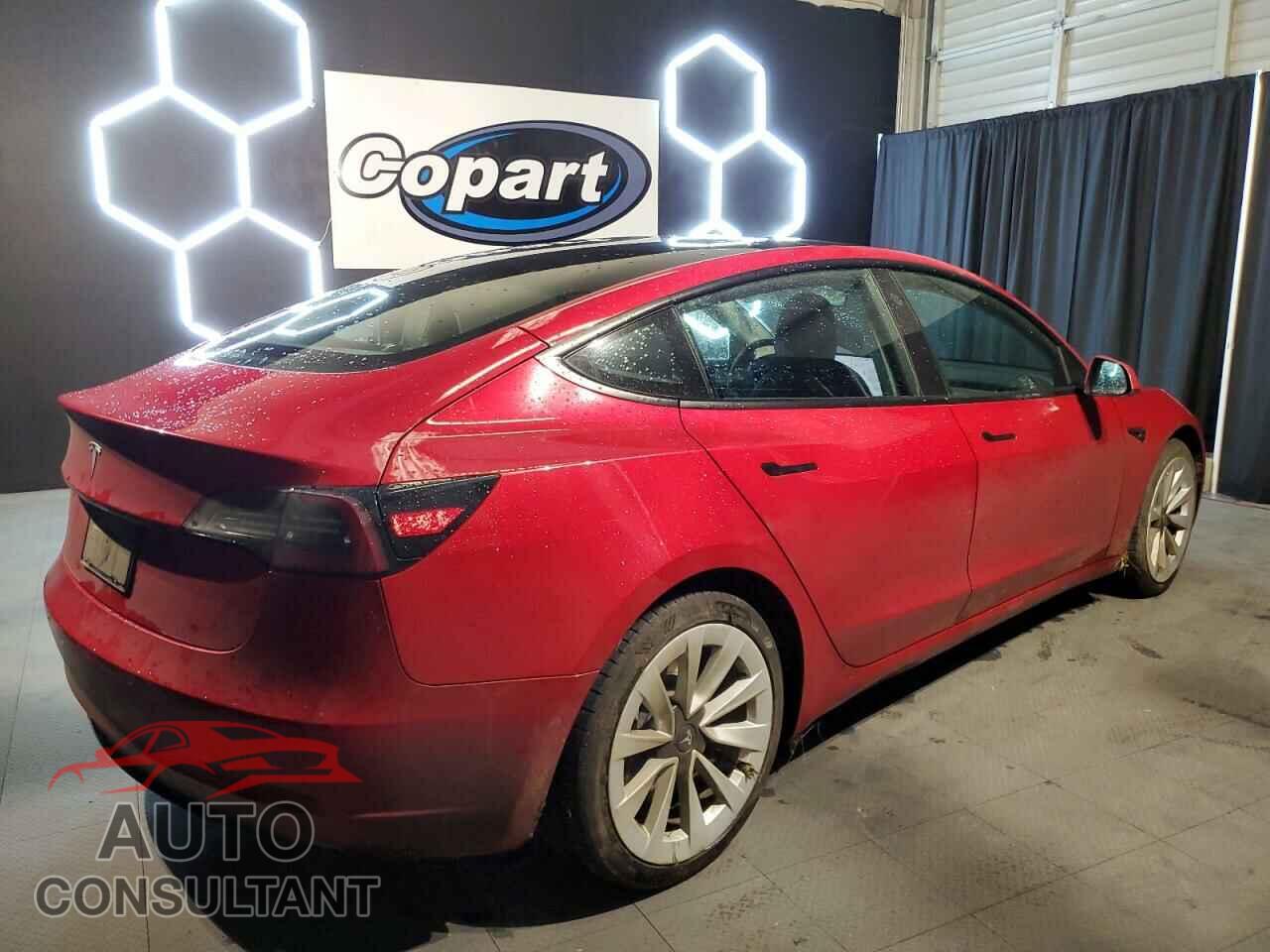 TESLA MODEL 3 2022 - 5YJ3E1EA6NF304366